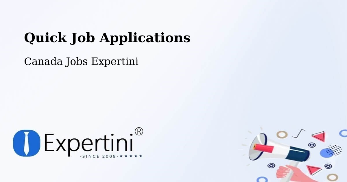Quick Apply Feature – East York - Canada Jobs Expertini