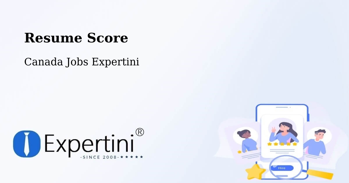 Resume Score & Job Description Match Tool – East York - Canada Jobs Expertini